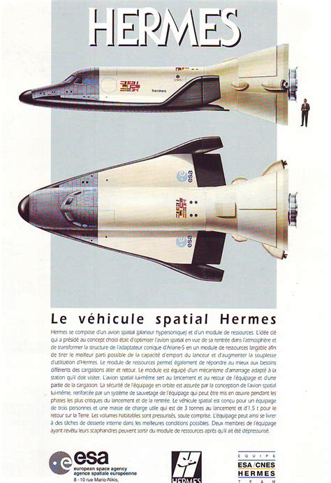 Systeme d'ejection de la navette Hermes (1987) : r/Giscardpunk.